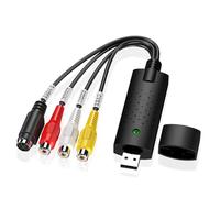 Convertitore vhs in digitale, Scheda di acquisizione video USB 2.0 Hi8 VHS to DVD, digitalizzazione audio-video, convertitore da VHS a USB Per PC, Video, DVD, Windows XP 10/8/7