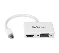 ST MDP2HDVGAW - Konverter 2 in 1 mini DisplayPort > HDMI, VGA, WUXGA