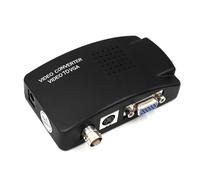 Convertitore video composito AV S a VGA facile da installare con funzione Picture in Picture, compatibile con PAL e NTSC. Plug and Play per la