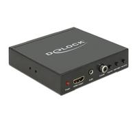 Convertitore Video DeLOCK 62783 SCART a HDMI 1080p Nero Metallo