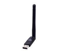 Convertitore Wireless - Dongle WiFi, ricevitore di rete | Booster ad alto guadagno Connettore Internet a lungo raggio per unità di desktop, computer portatile E-Sport, Smart TV