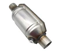 Convertitori catalitici per auto Adatto per convertitore catalitico universale 2'' 2.25'' 2.5'' 3" Convertitore catalitico silenziatore ad alto flusso da 400 celle catalizzatore auto(EURO 1-3 inch)
