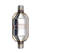 Convertitori catalitici per auto Adatto per convertitore catalitico universale per auto 2'' 2.25'' 2.5'' 3" Sistema di scarico 400 celle in acciaio inossidabile saldato catalizzatore auto(2.5 inch)