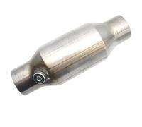 Convertitori catalitici per auto Adatto per universale 2 '' 2.25 '' 2.5 '' 3 "Sensore 400 celle silenziatore ad alto flusso catalizzatore convertitore in acciaio inossidabile Catalizzatore(2.25 inch)