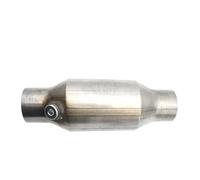 Convertitori catalitici per auto Adatto per universale 2 '' 2.25 '' 2.5 '' 3 "Sensore 400 celle silenziatore ad alto flusso catalizzatore convertitore in acciaio inossidabile Catalizzatore(2.5 inch)