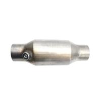 Convertitori catalitici per auto Adatto per universale 2 '' 2.25 '' 2.5 '' 3 "Sensore 400 celle silenziatore ad alto flusso catalizzatore convertitore in acciaio inossidabile Catalizzatore(2 inch)