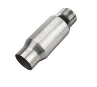 Convertitori catalitici per auto Convertitore catalitico universale per auto da 2", 2,5" e 3", scarico in acciaio inossidabile, 400 celle, prestazioni ad alto flusso Catalizzatore(Type 1 3inch)