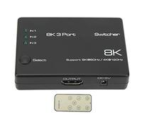 Convertitori da Digitale Ad Analogico 4K 120Hz 8K 60Hz 3 In 1 Out Selettore Selettore Uscita Ultra HD Supporto Splitter HDR HDCP2.3