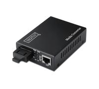 DIGITUS DN820201 - Convertitore multimediale, Fast Ethernet, RJ45/SC Duplex
