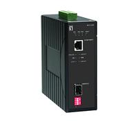 CONVERTITORI DI RETE INDUSTRIALE LEVELONE IEC-2000 - 1000 Mbit/s, SFP, RJ-45, Nero