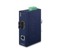 CONVERTITORI DI RETE INDUSTRIALE PLANET IFT-802TS15 - 100 Mbit/s, SC, 15 km, Blu