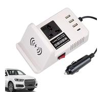 Convertitori Di Uscita Auto - Convertitore Di Uscita Auto Per Laptop | Convertitore Di Uscita USB Per Automobile, Inverter Automotive, Caricatore Per Automobili, 3 Porte USB Di Ricarica R