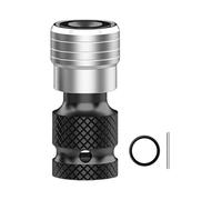 Convertitori esagonali femmina a sgancio rapido da 1/2 "a 1/4" esagonale femmina per mandrini adattatore presa per chiave a cricchetto strumento professionale