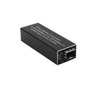 Convertitori multimediale Mini convertitore multimediale RPOE 1.25G Slot SFP Modulo ricetrasmettitore Switch in fibra Ethernet 5V DC RJ45(With Casing)