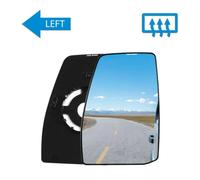 Convesso riscaldato in vetro per specchietto retrovisore laterale sinistro per Ford Transit Custom 2012-2021