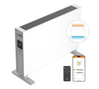 Convettore Elettrico Ksix Blaze 2000W Wifi Touch App Tuya LED Bianco