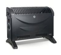 Convettore Elettrico ✅ Spedizione 72h ✅ 3 Livelli di Potenza, Temperatura Regolabile Termostato, Briebe, BRI-128215.1, Nero, 2000W Il termoconvettore ad aria calda Briebe è adatto a tutti gli ambienti