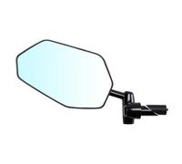 Convex Mirror, Rearview Mirror for Bike, Adjustable Roads Visibility Aid, Vibration Resisting Mount, Traffic Monitoring Scooters, Outdoor Sports Equipment, Extended Arm Metal Look