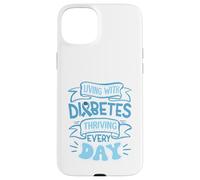 Convivere con il diabete, prosperare ogni giorno Custodia per iPhone 15 Plus