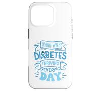 Convivere con il diabete, prosperare ogni giorno Custodia per iPhone 16 Pro