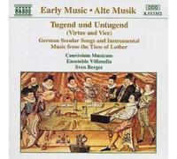 Convivium Musicum Gothenburg TUGEND UND UNTUGEND (CD) Album