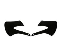 Convogliatore Aria Radiatore Kawasaki Replica Nero Racetech