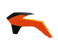 Convogliatore Aria Radiatore Ktm Replica Nero-Arancione K Racetech