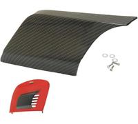 Convogliatore Aria Supplementare Esterno Per Sportello Lato Motore Carbon Look Completo Compatibile Vespa 50 Primavera 125