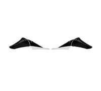 Convogliatori Racetech SUPERIORI YAMAHA YZ 2010-2013 NERO-BIANCO