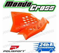 convogliatori radiatore POLISPORT Arancione KTM 65 SX 2014 (14)