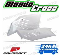 convogliatori radiatore POLISPORT Bianco KTM 400 EXC 2009-2011