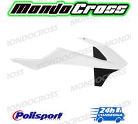 convogliatori radiatore POLISPORT bianco nero KTM 65 SX 2019 (19)