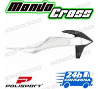 convogliatori radiatore POLISPORT Clear Nero KTM 250 SX F 2019 (19)