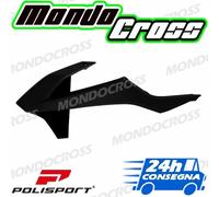 convogliatori radiatore POLISPORT Nero KTM 250 EXC 2017-2019