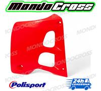 convogliatori radiatore POLISPORT rosso fluo HONDA CR 250 1990 (90)