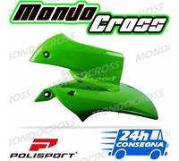convogliatori radiatore POLISPORT verde KAWASAKI KX 65 2011 (11)