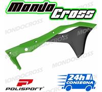 convogliatori radiatore POLISPORT verde Nero KAWASAKI KX F KXF 250 2020 (20)