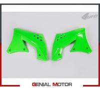 Convogliatori Radiatore Ufo Plast Per Kawasaki Kxf 250 2012 Verde KX