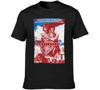 Convoy Kris Kristofferson 70S Movie Fan Men's Unisex Graphic Tee Graphic Unisex Tee Shirt Black XL