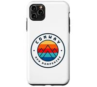 Conway New Hampshire Sci Snowboard Sci Sci Gita in famiglia Custodia per iPhone 11 Pro Max