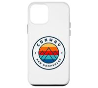 Conway New Hampshire Sci Snowboard Sci Sci Gita in famiglia Custodia per iPhone 12 mini