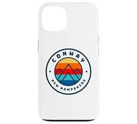 Conway New Hampshire Sci Snowboard Sci Sci Gita in famiglia Custodia per iPhone 13