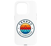 Conway New Hampshire Sci Snowboard Sci Sci Gita in famiglia Custodia per iPhone 15 Pro