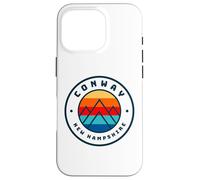 Conway New Hampshire Sci Snowboard Sci Sci Gita in famiglia Custodia per iPhone 16 Pro