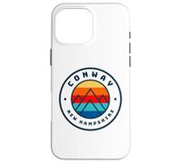 Conway New Hampshire Sci Snowboard Sci Sci Gita in famiglia Custodia per iPhone 16 Pro Max