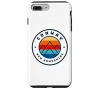 Conway New Hampshire Sci Snowboard Sci Sci Gita in famiglia Custodia per iPhone 7 Plus/8 Plus