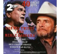 Conway Twitty & Merle Haggard - 40 Great Hits