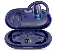 Conyat Bluetooth 5.4 Auricolari traduttori, 58Ore Open-Ear Cuffie Traduttore Simultaneo Vocale con 7 Modalità per Viaggi, Affari, Blu