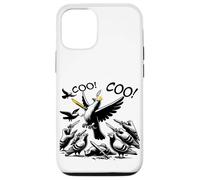 Coo! Coo! Pidgeon King viene rovesciato in un colpo di stato. Custodia per iPhone 12/12 Pro