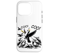 Coo! Coo! Pidgeon King viene rovesciato in un colpo di stato. Custodia per iPhone 16 Pro